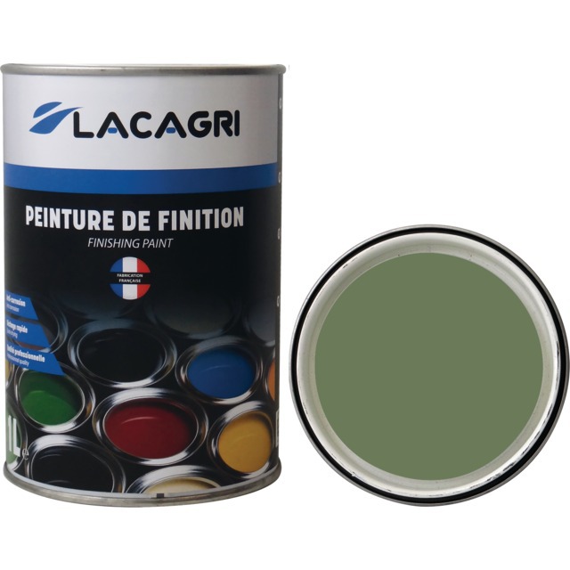 Peinture de Finition Vert Reseda POT 1L Lacagri référence fournisseur 1676620